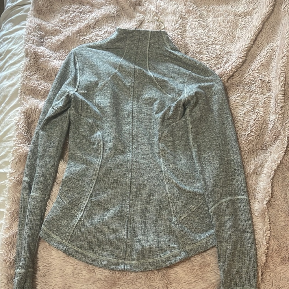 Lululemon Ghost Herringbone Define Jacket Size 8 … - image 7
